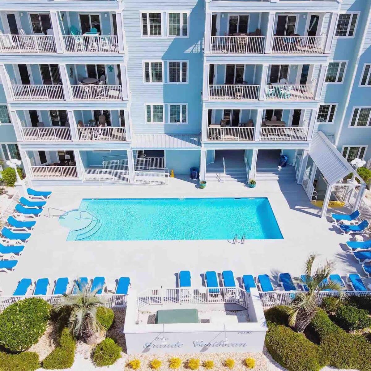 אורנג' ביץ' Grand Caribbean Pool & Gym & Beach View מראה חיצוני תמונה
